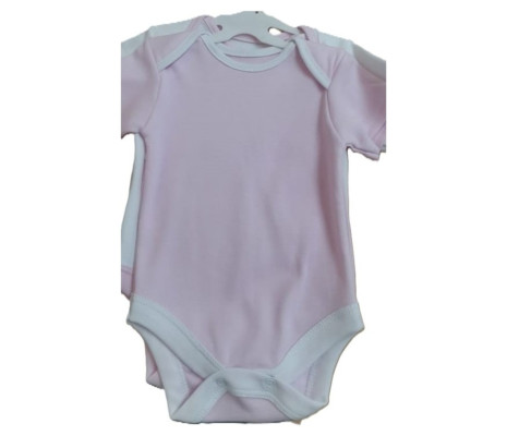 Kardelen Bebe 2'li Kısa Kol Body Kız 3-6 Ay