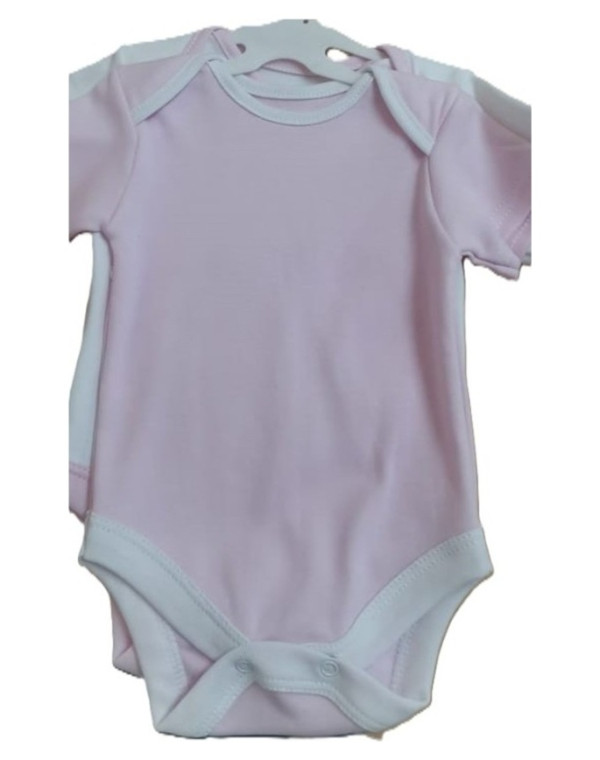 Kardelen Bebe 2'li Kısa Kol Body Kız 3-6 Ay