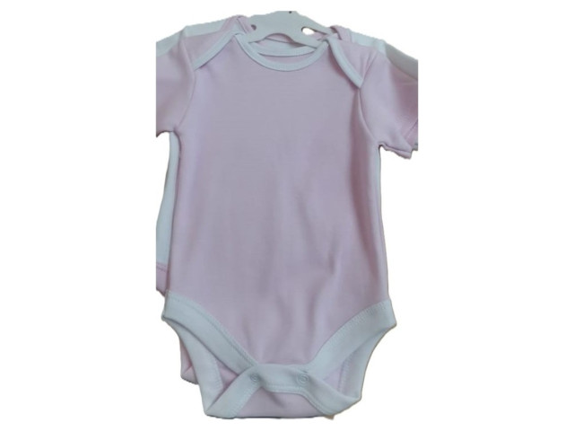 Kardelen Bebe 2'li Kısa Kol Body Kız 3-6 Ay