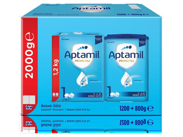 Aptamil Pronutra 1 Bebek Sütü 1.200+800 G