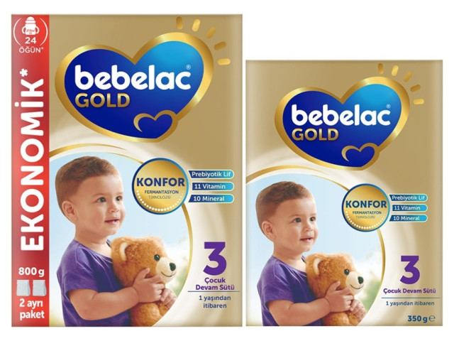 Bebelac Gold  Konfor 3 Devam Sütü  1+ Yaş 1150 G