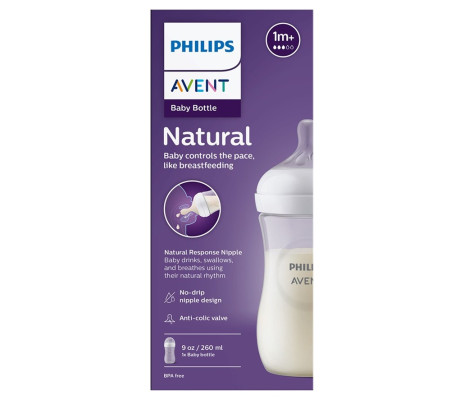 Philips Avent Doğal Tepkili 1+ Ay PP Biberon 260 Ml