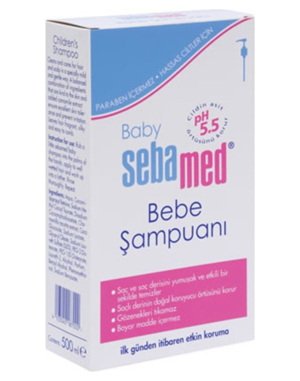 Sebamed Bebek Şampuanı 500 Ml