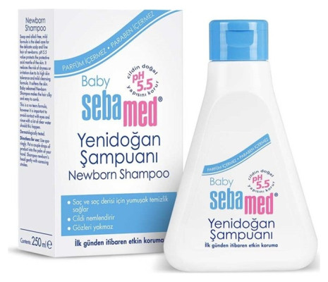 Sebamed Yenidoğan Bebek Şampuanı 250 Ml