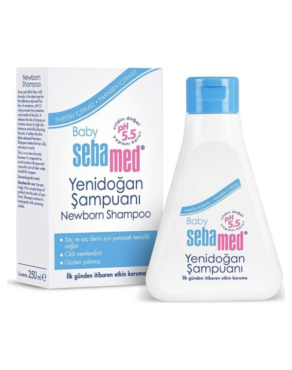 Sebamed Yenidoğan Bebek Şampuanı 250 Ml