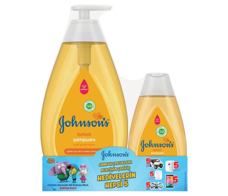Johnson’s Baby Şampuan 750 Ml + 200 Ml Avantaj Paketi