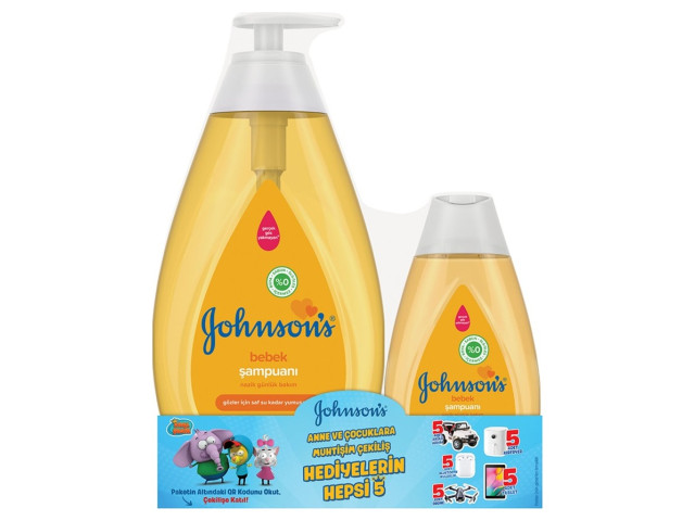 Johnson’s Baby Şampuan 750 Ml + 200 Ml Avantaj Paketi