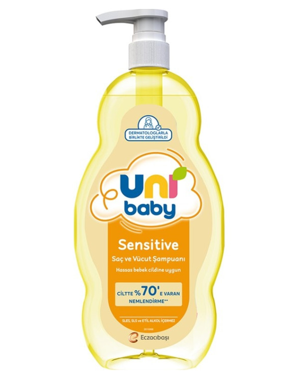 Uni Baby Saç ve Vücut Şampuanı 900 Ml