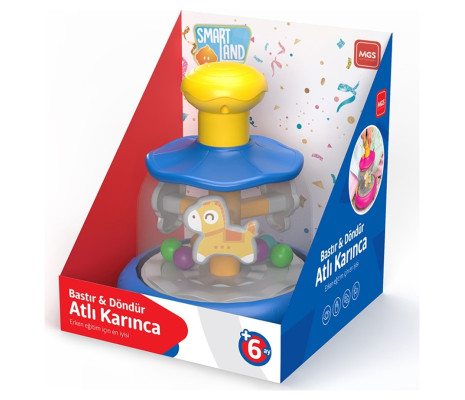 Atlı Karınca Bebek Oyuncağı