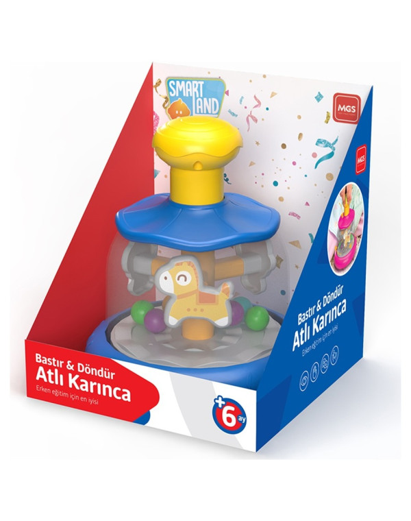 Atlı Karınca Bebek Oyuncağı