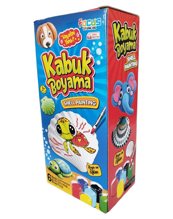 Focus Oyuncak Denız Kabuğu Boyama