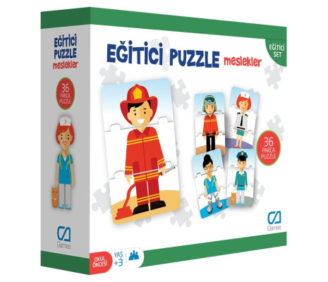 Ca Games Eğitici Meslekler Puzzle