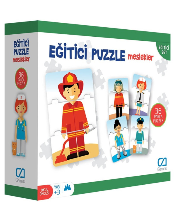 Ca Games Eğitici Meslekler Puzzle
