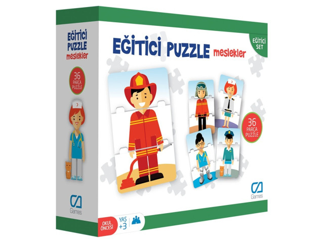 Ca Games Eğitici Meslekler Puzzle