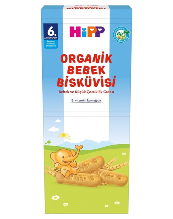Hipp Organik Bebek Bisküvisi 180 G