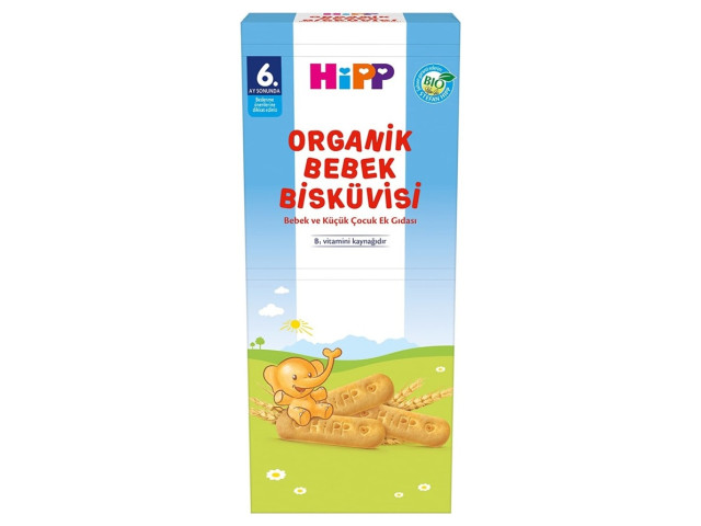 Hipp Organik Bebek Bisküvisi 180 G