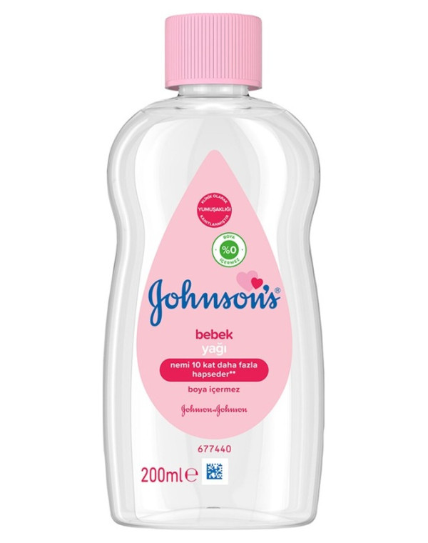 Johnson's Bebek Yağı 200 Ml
