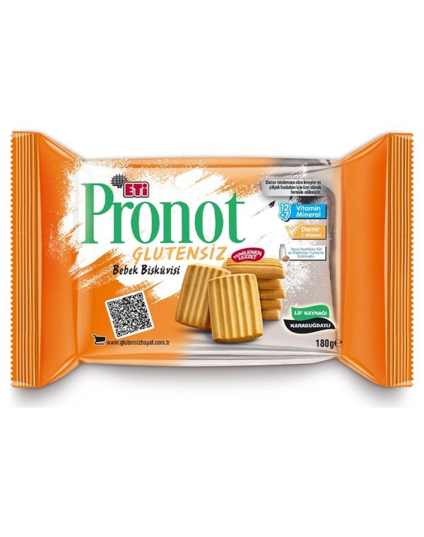 Eti Pronot Glutensiz  Bebek Bisküvisi 180 G