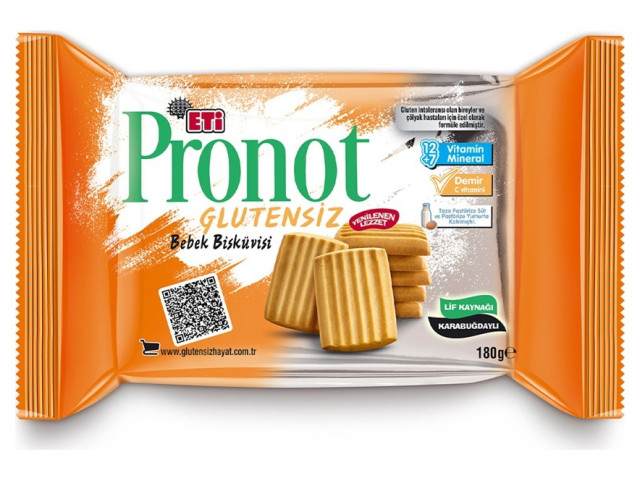 Eti Pronot Glutensiz  Bebek Bisküvisi 180 G