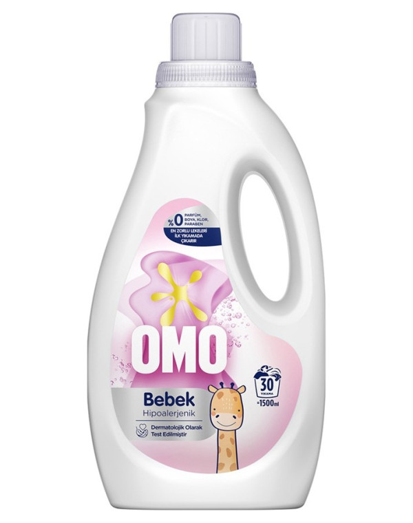 Omo Bebek Sıvı Deterjan 1500 Ml