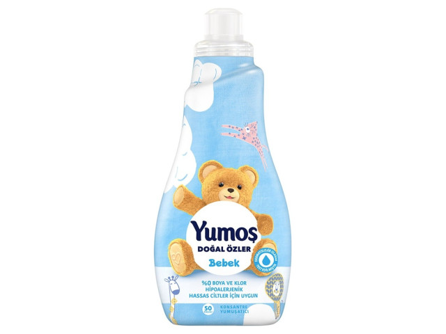 Yumoş Doğal Özler Konsantre Çamaşır Yumuşatıcısı Bebek 1200 Ml
