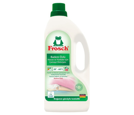 Frosch Badem Özlü Hassas ve Yünlüler Çamaşır Deterjanı 1.5 L