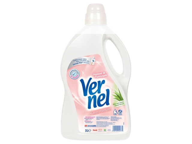 Vernel Çamaşır Yumuşatıcısı 3L (30 Yıkama) Hassas&Yumuşak